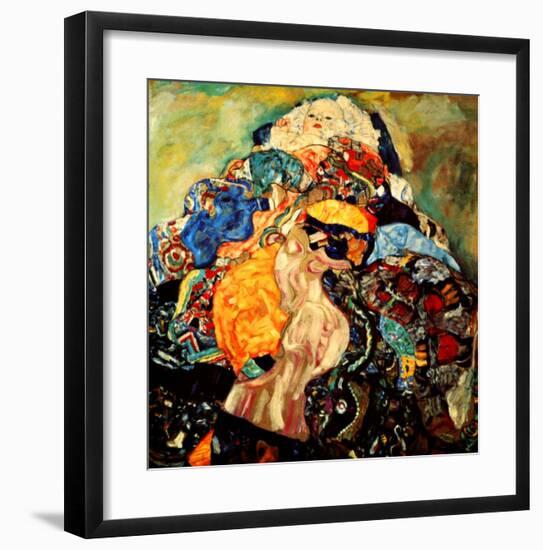 Baby-Gustav Klimt-Framed Giclee Print