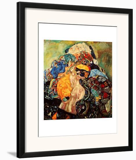 Baby-Gustav Klimt-Framed Giclee Print
