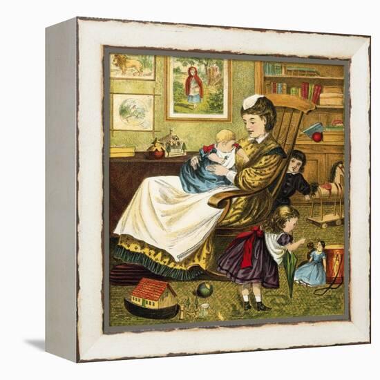 Baby-English School-Framed Premier Image Canvas