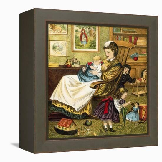 Baby-English School-Framed Premier Image Canvas