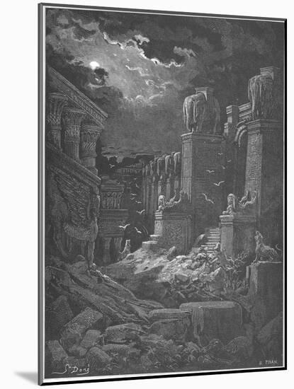 Babylon Has Fallen, 1897-Gustave Doré-Mounted Giclee Print