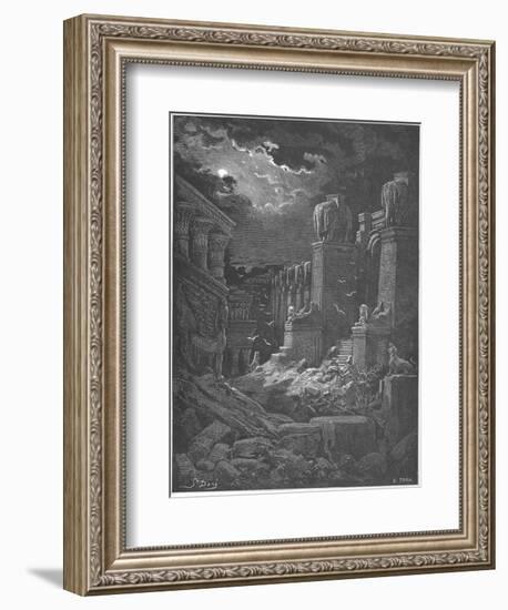 Babylon Has Fallen, 1897-Gustave Doré-Framed Giclee Print