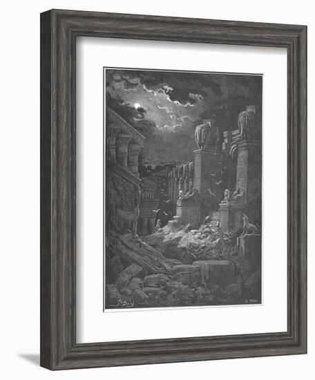 Babylon Has Fallen, 1897-Gustave Doré-Framed Giclee Print