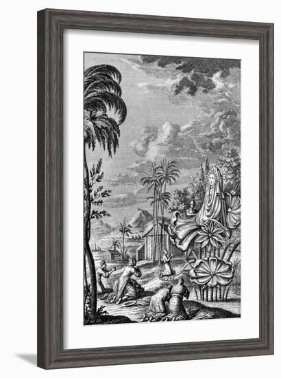 Babylon: Sun Worship-null-Framed Giclee Print