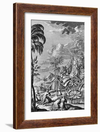 Babylon: Sun Worship-null-Framed Giclee Print