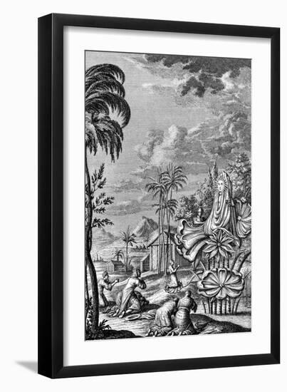 Babylon: Sun Worship-null-Framed Giclee Print