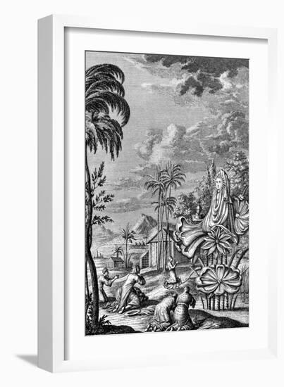 Babylon: Sun Worship-null-Framed Giclee Print