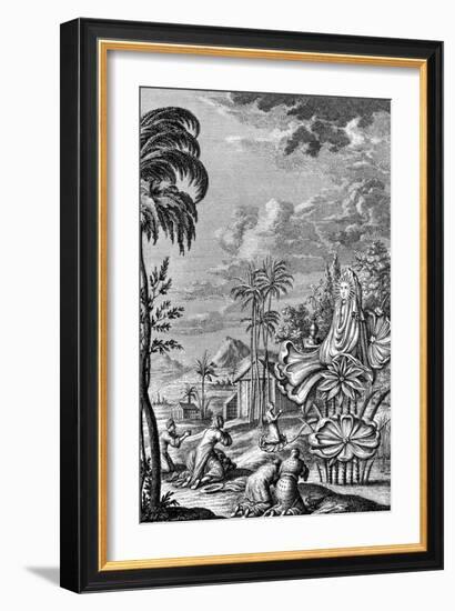Babylon: Sun Worship-null-Framed Giclee Print