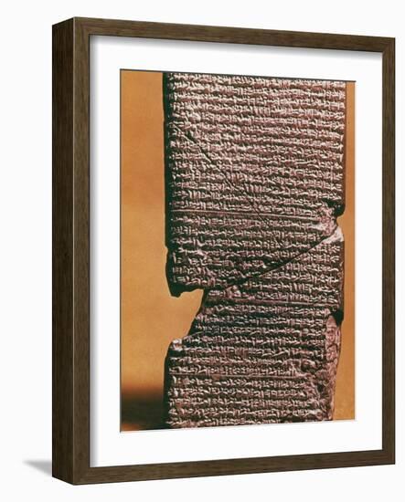 Babylonian Clay Tablet-null-Framed Photographic Print