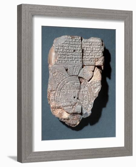 Babylonian Map of the World-null-Framed Photographic Print