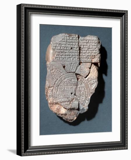 Babylonian Map of the World-null-Framed Photographic Print