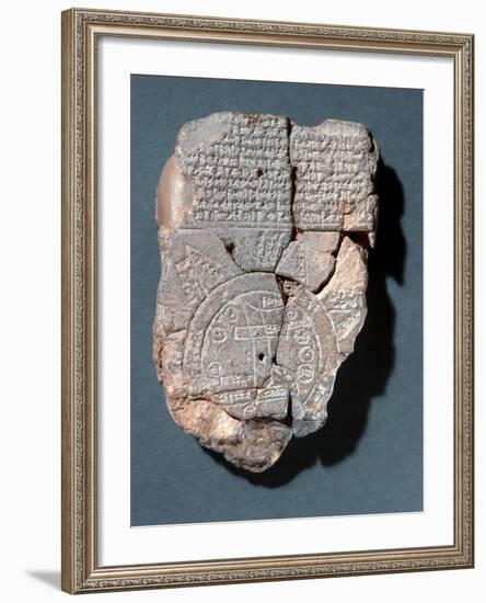 Babylonian Map of the World--Framed Photographic Print