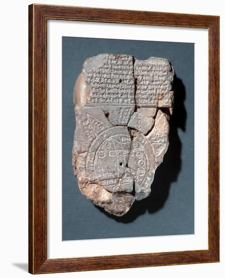 Babylonian Map of the World-null-Framed Photographic Print