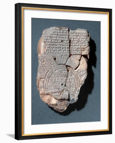 Babylonian Map of the World-null-Framed Photographic Print