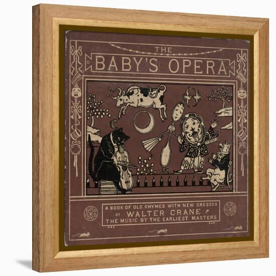 Babys Opera-Vintage Apple Collection-Framed Premier Image Canvas