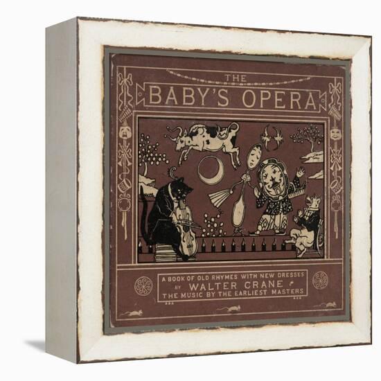 Babys Opera-Vintage Apple Collection-Framed Premier Image Canvas