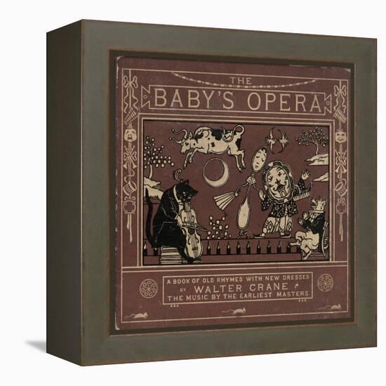 Babys Opera-Vintage Apple Collection-Framed Premier Image Canvas