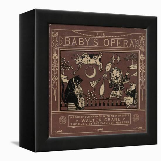 Babys Opera-Vintage Apple Collection-Framed Premier Image Canvas