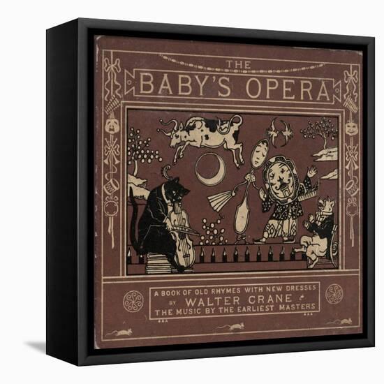 Babys Opera-Vintage Apple Collection-Framed Premier Image Canvas