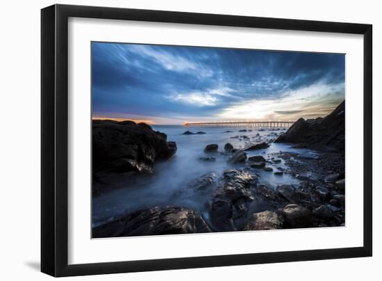 Bacara Twilight-Chris Moyer-Framed Photographic Print