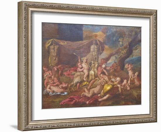 Baccanale-Nicolas Poussin-Framed Giclee Print