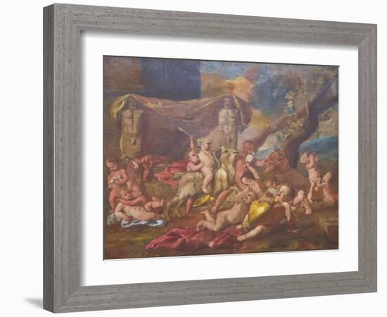 Baccanale-Nicolas Poussin-Framed Giclee Print