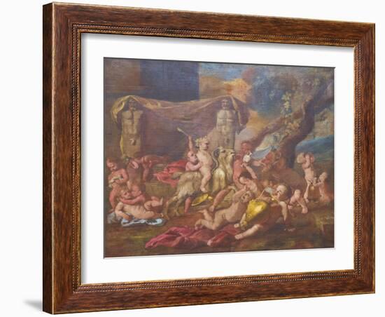 Baccanale-Nicolas Poussin-Framed Giclee Print