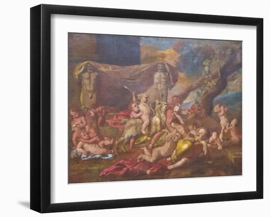 Baccanale-Nicolas Poussin-Framed Giclee Print