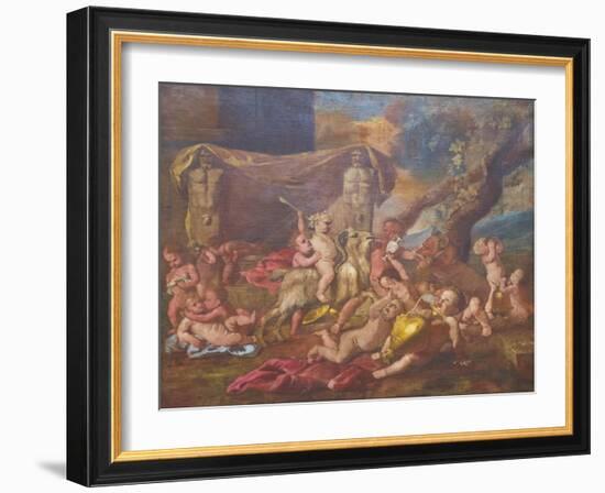 Baccanale-Nicolas Poussin-Framed Giclee Print