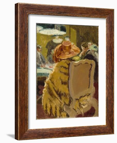 Baccarat - the Fur Cape-Walter Richard Sickert-Framed Giclee Print