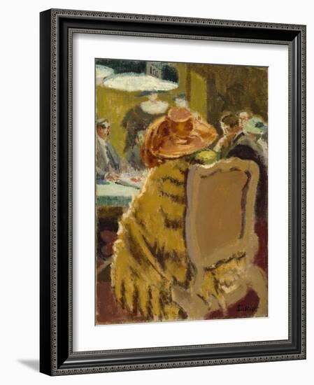 Baccarat - the Fur Cape-Walter Richard Sickert-Framed Giclee Print