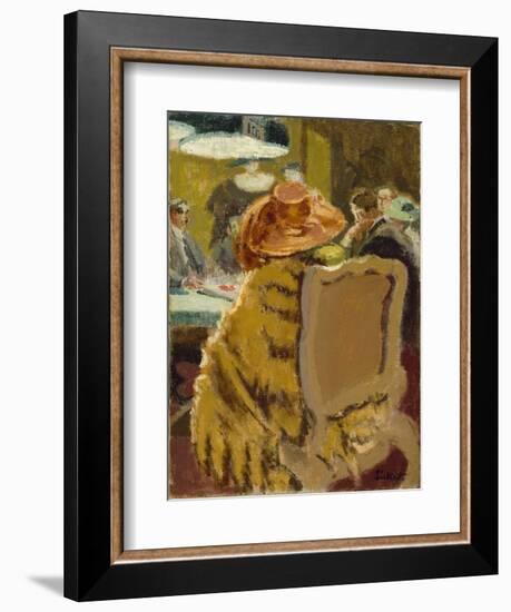 Baccarat - the Fur Cape-Walter Richard Sickert-Framed Giclee Print