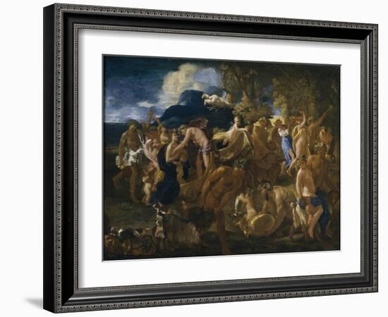 Bacchanal, 1625-1626-Nicolas Poussin-Framed Giclee Print