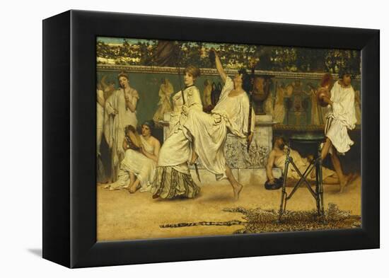 Bacchanal, 1871-Sir Lawrence Alma-Tadema-Framed Premier Image Canvas