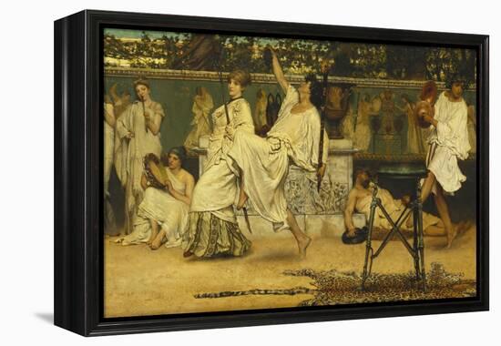 Bacchanal, 1871-Sir Lawrence Alma-Tadema-Framed Premier Image Canvas