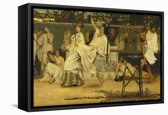 Bacchanal, 1871-Sir Lawrence Alma-Tadema-Framed Premier Image Canvas