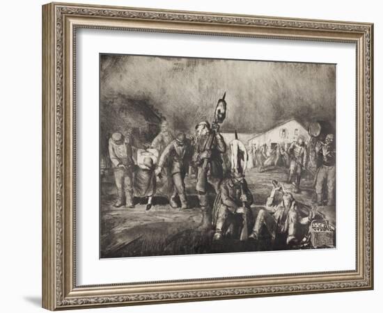 Bacchanal, 1918-George Wesley Bellows-Framed Giclee Print