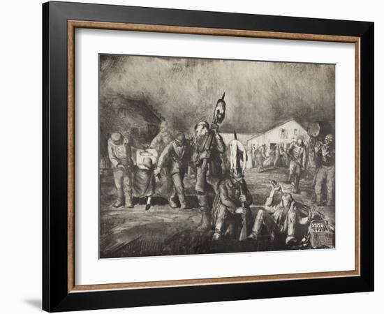 Bacchanal, 1918-George Wesley Bellows-Framed Giclee Print