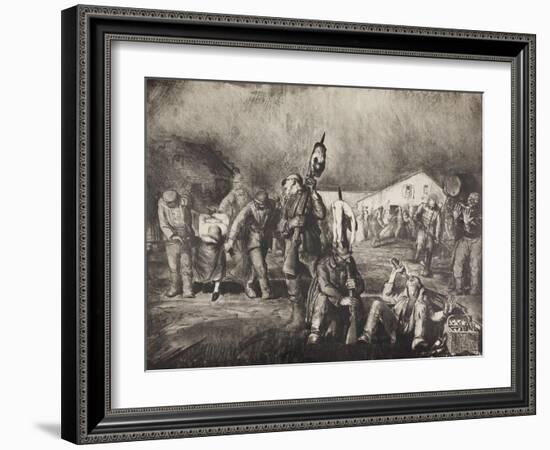 Bacchanal, 1918-George Wesley Bellows-Framed Giclee Print