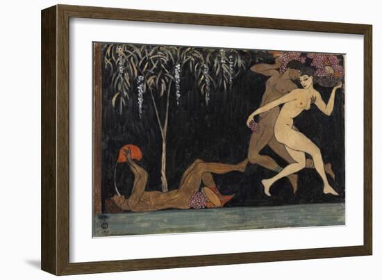 Bacchanal Scene, 1914-Nikolai Petrovich Feofilaktov-Framed Giclee Print