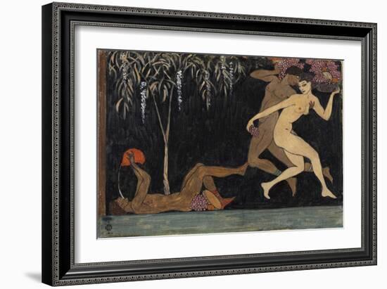 Bacchanal Scene, 1914-Nikolai Petrovich Feofilaktov-Framed Giclee Print