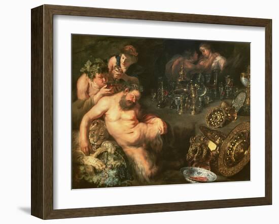 Bacchanal-Peter Paul Rubens-Framed Giclee Print