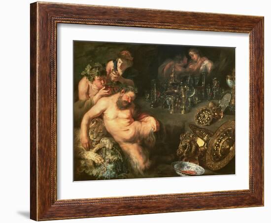 Bacchanal-Peter Paul Rubens-Framed Giclee Print