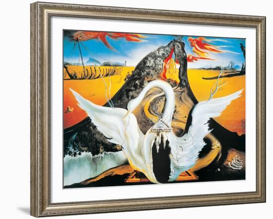 Bacchanale-Salvador Dalí-Framed Art Print