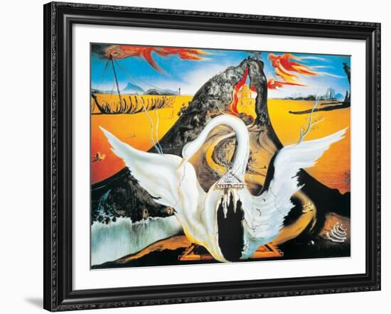 Bacchanale-Salvador Dalí-Framed Art Print