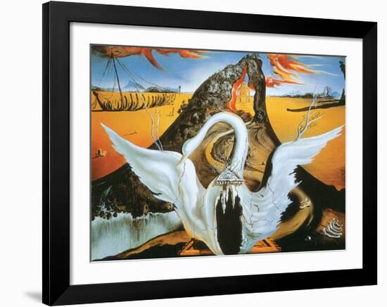 Bacchanale-Salvador Dalí-Framed Art Print