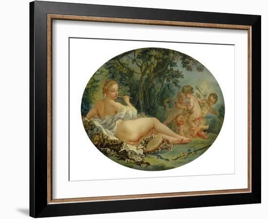 Bacchante and Cupids-Francois Boucher-Framed Giclee Print