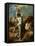 Bacchante with tambourine 1970-49.-William Etty-Framed Premier Image Canvas