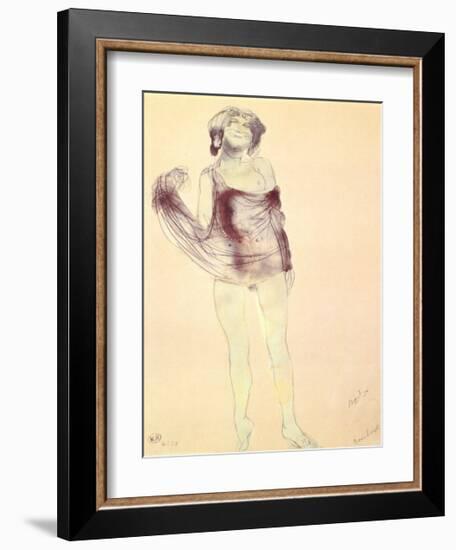 Bacchante-Auguste Rodin-Framed Art Print