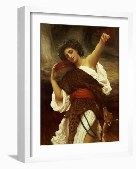 Bacchante-Frederick Leighton-Framed Giclee Print